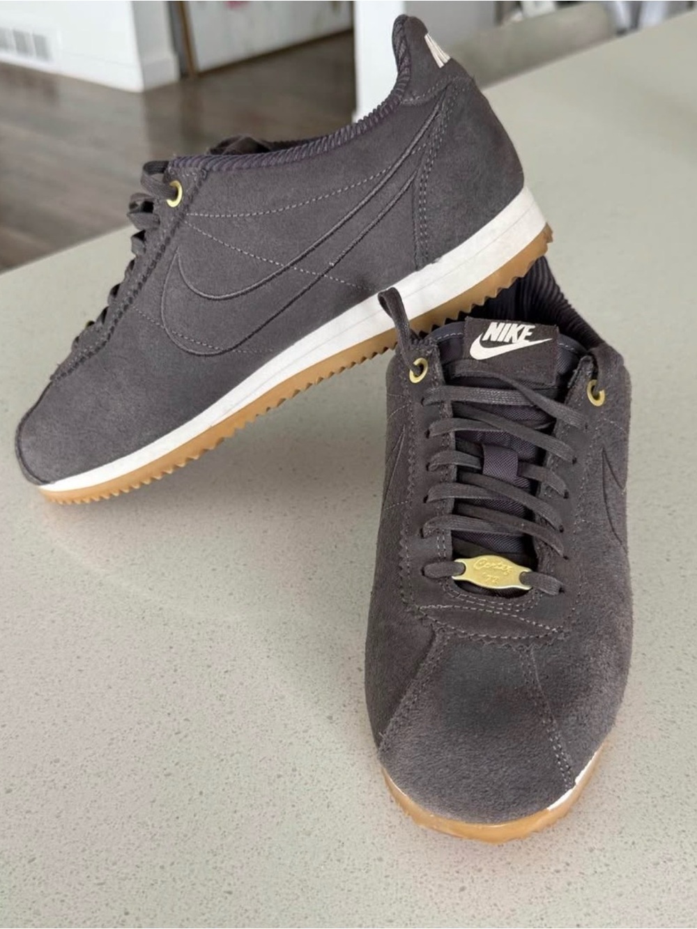 Nike women's Cortez suede sneaker